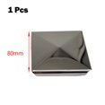 thumbnail image 1 of Post cap stainless steel to steel galvanized cover cap pyramid, 1 of 1