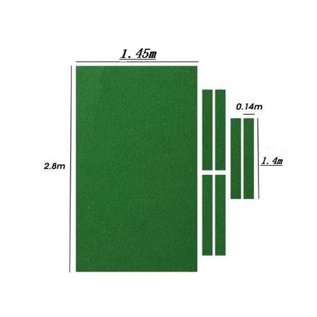 pitrice Housse de Tapis de Billard Professionnelle en Feutre Accessoires 7/8/9 Pi 9 Pi Vert