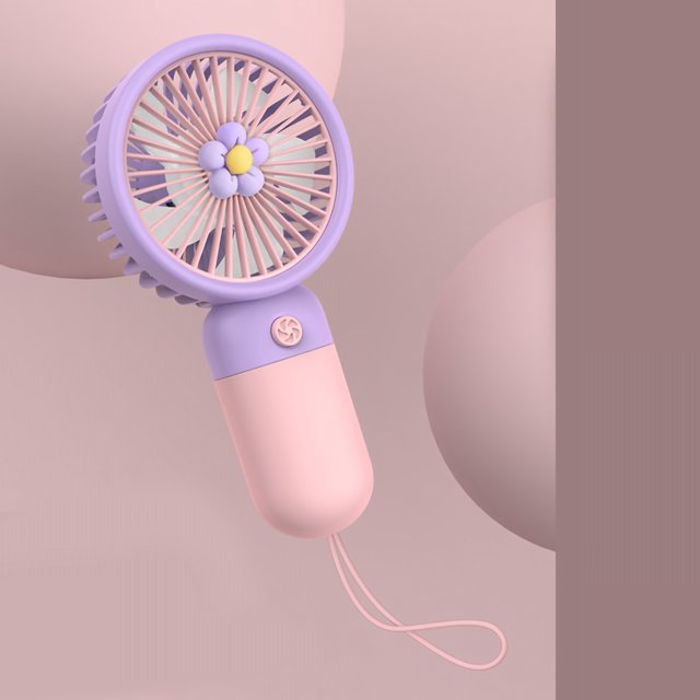 Handheld Fan Mini Fan Mini Usb Rechargeable Fan Pocket Fan Handheld Fan Soft Silicone Mini USB Rechargeable Portable Pocket Fan For Outdoor