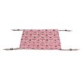 thumbnail image 3 of Double Layer Plush Hammock For Cats, Soft And Comfortable, Easy To Clean, Metal Hook, Easy To Install, Suitable For Rabbits, Kittens, Hamsters, Puppies, Ferrets, 3 of 8