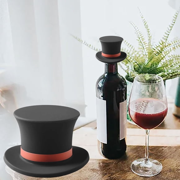 Bouchons de Bouteille de Vin Rouge et Capuchons pour Raisins Pouvant Être Utilisés pour Maintenir le Goût du Vin Rouge, Offerts en Trois Couleurs