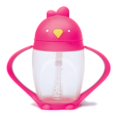 thumbnail image 1 of Lollaland Lollacup 10oz Weighted Straw Cup - Posh Pink, 1 of 3