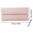 thumbnail image 3 of Portefeuille Pochette pour Femmes Mince Simple Léger Porte-Cartes Portefeuille Porte-Argent, 3 of 10