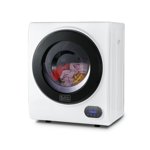 BLACK+DECKER BCED15 Des vêtements compacts, 1.5 Cu. Ft. 850W Séchoir électrique, blanc