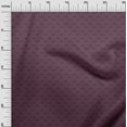 thumbnail image 2 of oneOone Cotton Cambric Chocolate Brown Fabric Rabbit Animal Sewing Craft Projects Fabric Prints By Yard 56 Inch Wide, 2 of 4