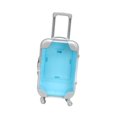thumbnail image 2 of Siruishop Mini Suitcase Candy Box Portable Eyelash Holder for Makeup Kids Toy Dress up Blue, 2 of 8