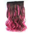 thumbnail image 2 of Color Highlights Five Clip Hair Extensions Curly Wig Piece Hair Curtain, 2 of 4
