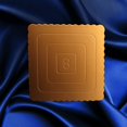 thumbnail image 1 of Oleegame 1PC Tin Foil Roll DIY Baking Tool 6 / 8 Inch Round Square Cake Mat Lace Moustito, 1 of 3