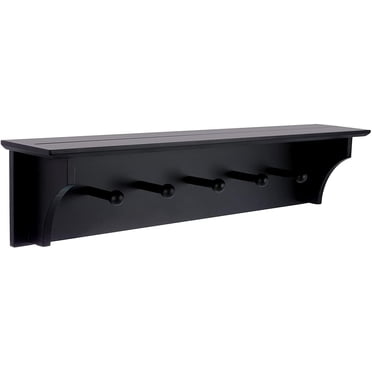kieragrace Foster Wall Shelf with 5 Pegs