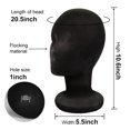 thumbnail image 3 of Tête de Perruque Haute Femme Mannequin en Mousse Support de Perruque et Support pour Coiffer, Maquiller et Exposer Chapeaux et Postiches, 3 of 6