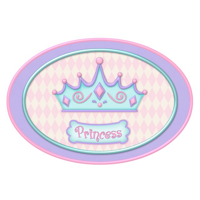 Princess Tapis de Salle de Bain en Mousse à Mémoire de Forme