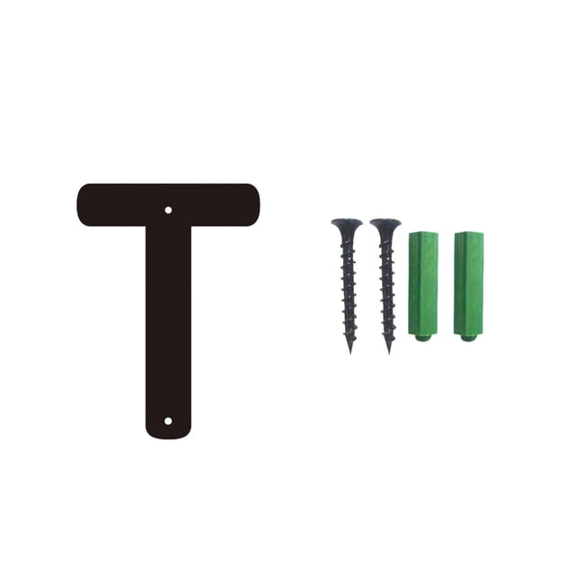 Big Savings! Three-Dimensional Iron Art Number Sign, House Number Metal Letters, Wall-Mounted Home Address Sign with Screws for Outdoor and Indoor Use