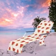thumbnail image 4 of LSLJS Beach Chair Cover with Side Pockets, Microfiber Chaise Lounge Chair Towel Cover for Sun Lounger Pool Sunbathing Garden Beach Hotel, Easy To Carry Around, 4 of 6