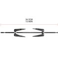 thumbnail image 4 of HLONK Fourchette de Rôtissoire en Acier Inoxydable Accessoires pour Friteuse à Air Chaud Fourchette Rotative de Rôtissage, 4 of 10
