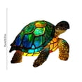 thumbnail image 3 of Ornements de Lampe en Résine Prise USB 15 cm Lumière Tortue Colorée en Forme d'Animal Ornament(1Pcs) Rkxzt, 3 of 9