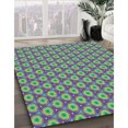 thumbnail image 3 of Ahgly Company Tapis d'Intérieur Lavable en Machine Carré Transitionnel Lilas Français Violet, 5 Pieds Carré, 3 of 7