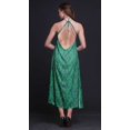 thumbnail image 2 of Bimba Robe de Plage d'Été pour Femmes à Imprimé Damassé, Dos Nu, Col Licou – X-Grand, 2 of 6