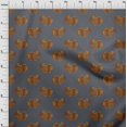 thumbnail image 3 of oneOone Polyester Lycra Fabric Fish Block Decor Fabric Printed BTY 56 Inch Wide, 3 of 4