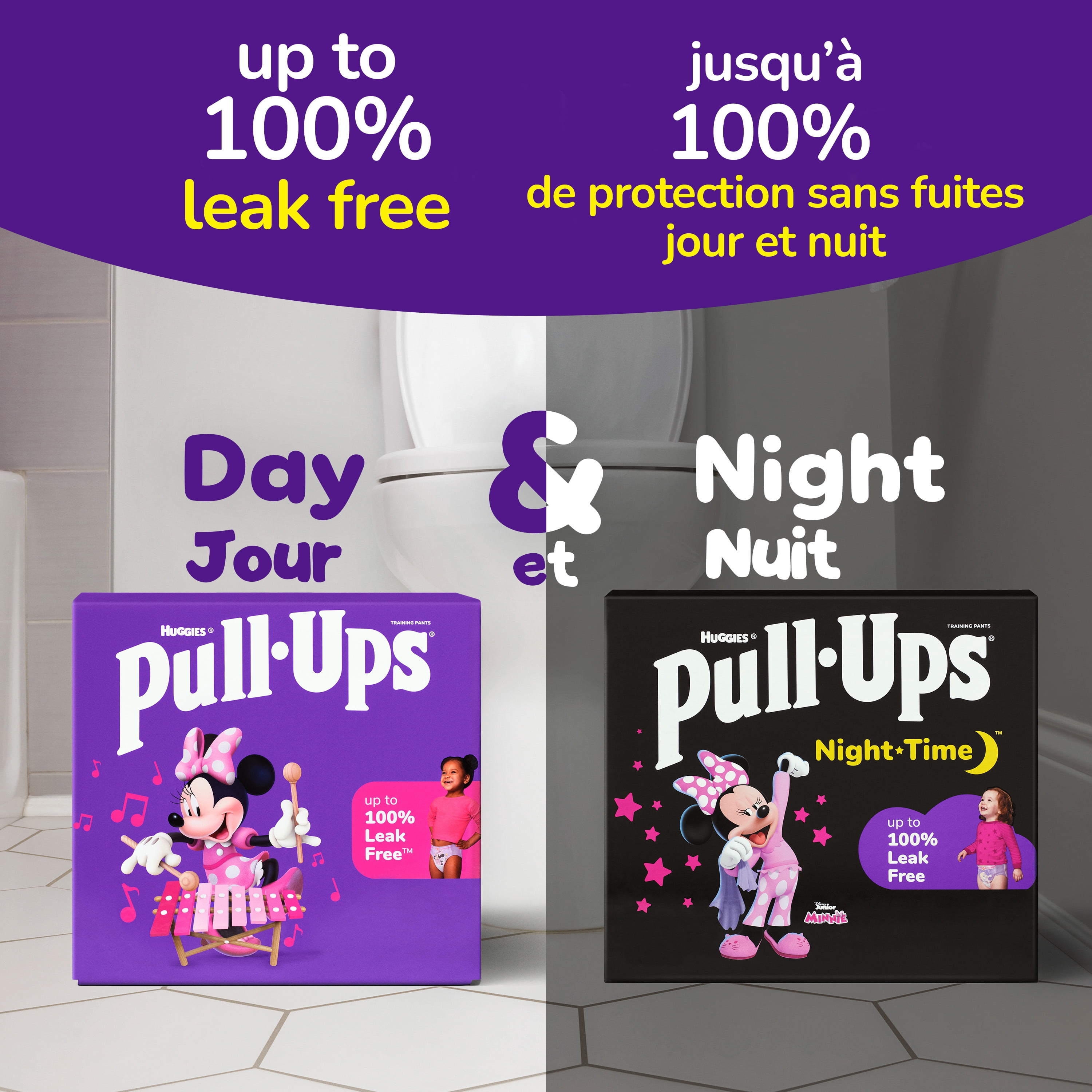 Pull-Ups Culottes d'Entraînement à la Propreté pour Filles, Économique, Taille : 2T - 6T