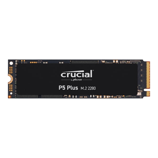 Crucial P5 Plus - SSD - Crypté - 500 GB - Interne - M.2 2280 - PCIe 4.0 x4 (NVMe) - TCG Opal Encryption 2.0