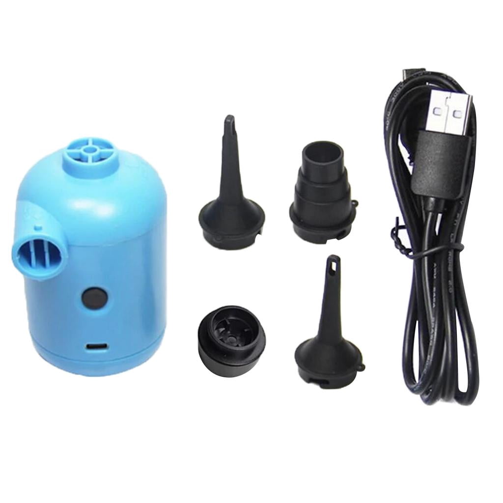 DC5V 2A Mini Pompe à Air Électrique pour Lit d'Appoint Matelas Camping Piscine Jouets Gonflables