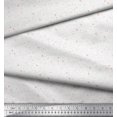 thumbnail image 3 of Soimoi White Modal Satin Fabric Brush Stroke Abstract Print Fabric by Yard 42 Inch Wide, 3 of 3