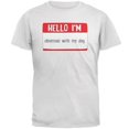thumbnail image 1 of Halloween Hello I'm Obsessed With My Dog Mens T Shirt, 1 of 1