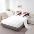 thumbnail image 3 of YST Eastern Oriental Style Comforter Set, Japanese Theme Cherry Blossoms, Polyester, King Size (7 Count), 3 of 4