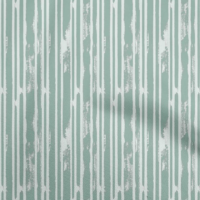 oneOone Cotton Poplin Light Blue Fabric Abstract Craft Projects Decor Fabric Printed By The Yard 42 Inch Wide