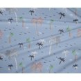 thumbnail image 4 of oneOone Polyester Lycra Fabric Bird & Palm Tree Decor Fabric Printed BTY 56 Inch Wide, 4 of 4