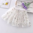 thumbnail image 4 of Birdeem Robe de Princesse en Tulle Brodé Couleur Unie pour Filles Tout-Petits, 4 of 6