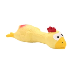 Agiferg Pet Dog Puppy Cat Chews Toy Natural Latex Chicken Squeaky Sound Play Toys