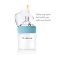 thumbnail image 5 of Yooforea Silicone Coated Glass Baby Bottle, 0M+ Slow Flow Nipple I Anti-Colic, Wide Neck, Stable Base I Medical-Grade Silicone Coating Shatter Protection, BPA BPS PVC Free (90 ML/3OZ-Fog), 5 of 5