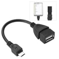 thumbnail image 3 of Usb Otg Cable Otg Adapter  Otg Cable Adapter Otg  Cable Converter Cable Converter Mini  Mobile Phone OTG Connect Cable Date Adapter V8 Interface Micro USB To USB Female, 3 of 8