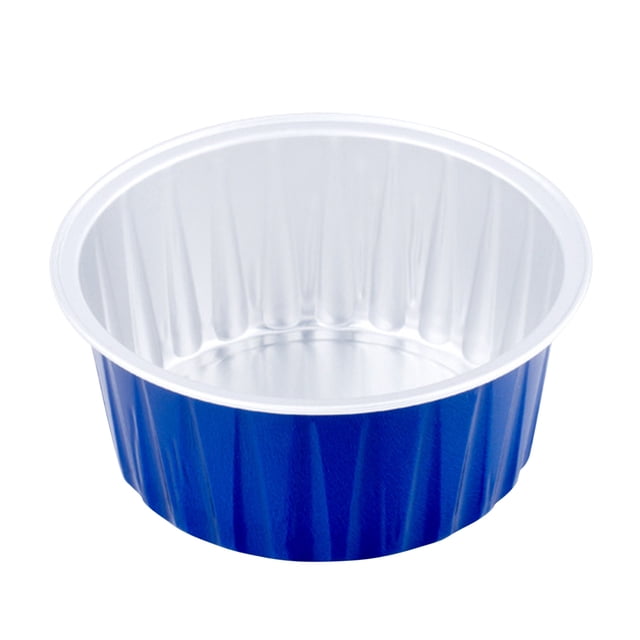 Pompotops Foil Cupcake Cups Round Cupcake Cups With Lid, Mini Cupcake Cups Kitchen Baking Cups 100 PC Clearance