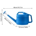 thumbnail image 2 of Watering Can for Garden with Long Spout and Comfortable Handle — 1 Gallon Indoor Outdoor Watering Can Featuring Flower Pattern Ergonomic Grip Durable Design, 2 of 6