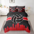 thumbnail image 2 of YST Sports-Thème Ensemble de Couette 7 Pcs lit dans un sac, Grand lit, 2 of 4
