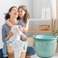 thumbnail image 4 of Portable Laundry Hamper Bag for Home Large Capacity Breathable Mesh Clothes Storage Organizer, 4 of 5