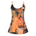 thumbnail image 4 of LSLJS Débardeur Imprimé Décontracté pour Femme à Col en V Sans Manches avec Chaîne, Hauts Blouse, Camisoles Débardeurs pour Femmes, 4 of 6