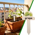 thumbnail image 4 of MTBLYS Natural Wood Markers Vegetable Garden Labels Herb Signs 1 Pcs Waterproof Weatherproof Indoor Outdoor Use, 4 of 7