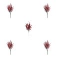 thumbnail image 2 of mmirethe 2x Plante Artificielle et Large Gamme d'Utilisations pour n'Importe Quel Espace Réaliste Rouge 5Set, 2 of 6