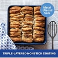 thumbnail image 2 of Granitestone Nonstick Blue Square Bake Pan 9.5" – Oven and Dishwasher Safe, 2 of 6