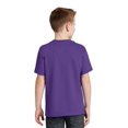 thumbnail image 2 of Hanes Authentic TAGLESS Kid`s Cotton T-Shirt, M, Purple, 2 of 6