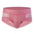 thumbnail image 2 of EOYWHK Boxer Briefs for Men,Soft Breathable Underwear,Clear Bandage Seamless Mesh Trunks, 2 of 3