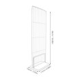thumbnail image 2 of CTIRCHIU 1 Set Chest Freezer Partition for Organization Iron White, 2 of 8