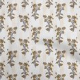 thumbnail image 1 of oneOone Georgette Viscose Dark Olive Green Fabric Asian Block Sewing Craft Projects Fabric Prints By Yard 42 Inch Wide, 1 of 4