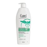 Curel Lotion sans fragrance, Hydratant du corps hypoallergénique pour la peau sèche, sensible, 480mL