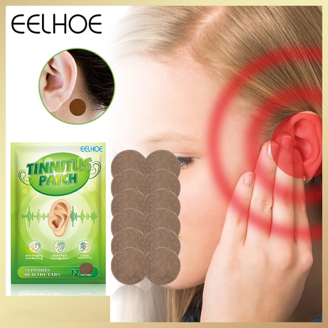 NARABB Patch à Base de Plantes Prévention de la Perte d'Ouïe Patch de Soulagement des Oreilles Patch pour Oreilles Patch pour Oreilles Patch de Soulagement