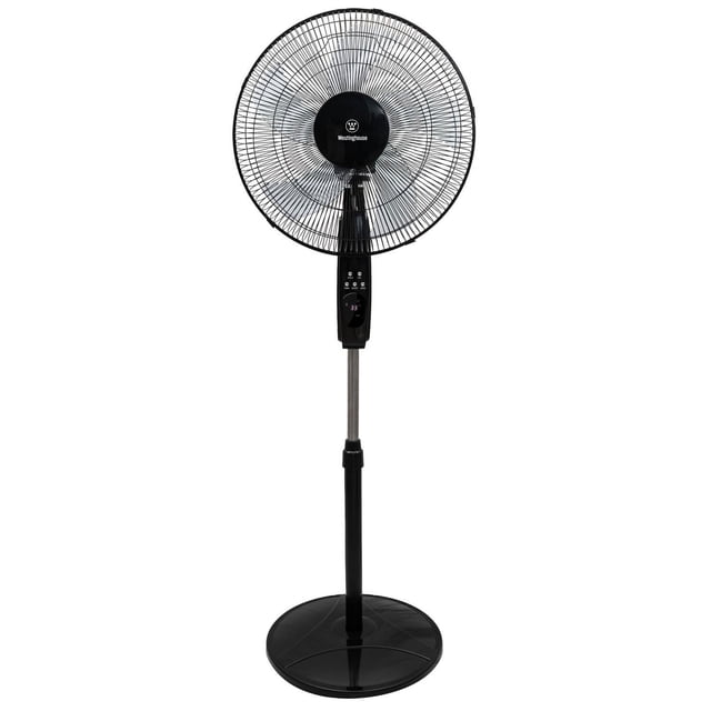 Westinghouse 18" Digital Pedestal Stand Fan with Remote Control, Floor Fan