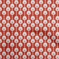 thumbnail image 1 of oneOone Velvet Red Fabric Asian Block Craft Projects Decor Fabric Printed By The Yard 58 Inch Wide, 1 of 5